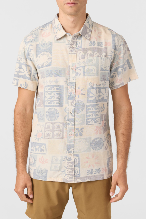 6ca42368-b475-4708-881d-63bc5b56f4f5 O'Neill O'riginals Print Standard Fit Shirt - Multi Clr