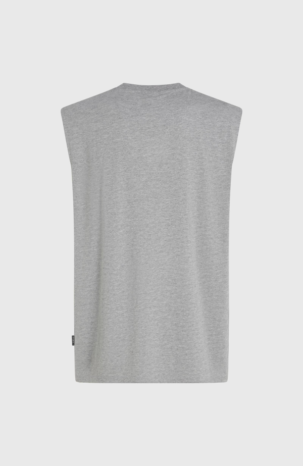 730598bb-b80d-40b8-aeee-4dce8ab818bc O'Neill Essentials 90's Graphic Tank Top - Silver Melee