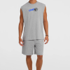 756a7ff7-9e96-455d-9001-84e3587ed86a O'Neill Essentials 90's Graphic Tank Top - Silver Melee