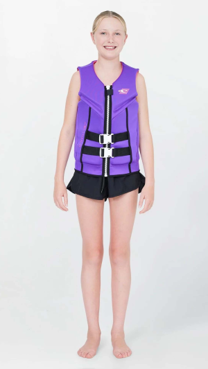 O'Neill Teen Reactor L50s Life Jacket - Violet Indigo