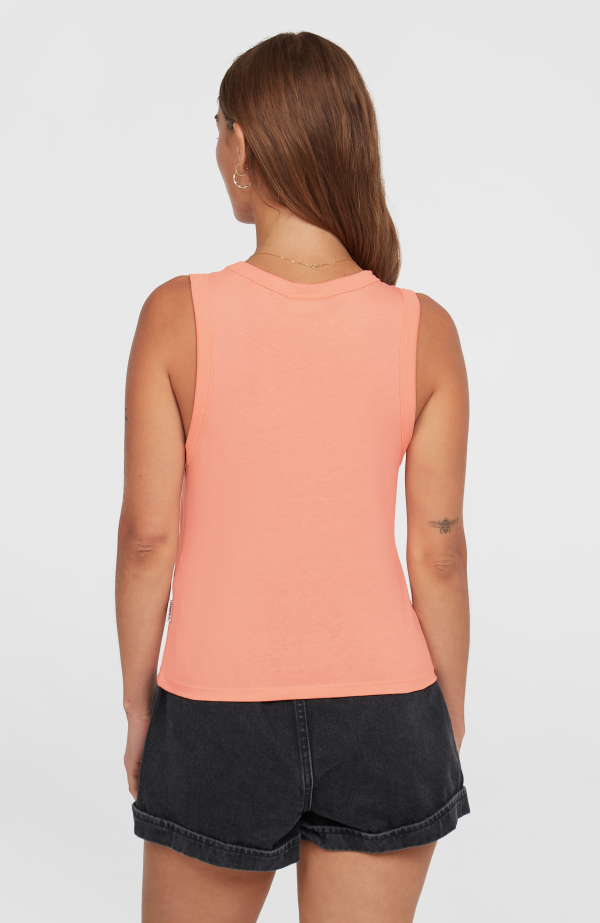 81e98007-e171-41b0-bab5-e550ac6ef1c7 O'Neill Summer Must Haves Graphic Tank Top - Coral Pop