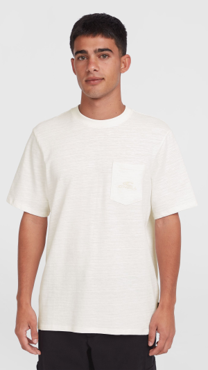 890c72fe-82d5-454a-9b21-70d3443b0457 O'Neill Chest Pocket T-shirt - Snow White