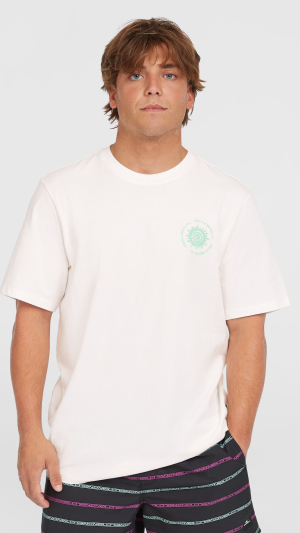 O'Neill Chest Print T-shirt - Snow White