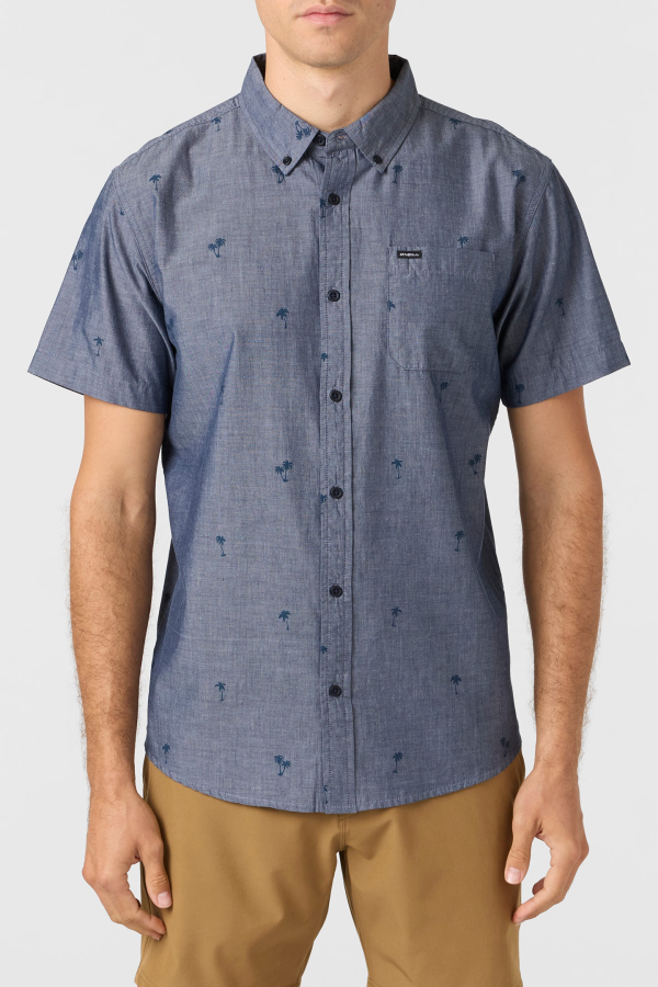 O'Neill Topside Chambray Standard Fit Shirt - Chambray