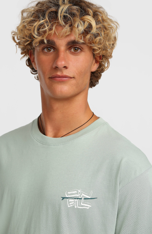 94c5009b-7092-434d-a745-e2004584f686 O'Neill Retro Back Print T-shirt - Marble Arch