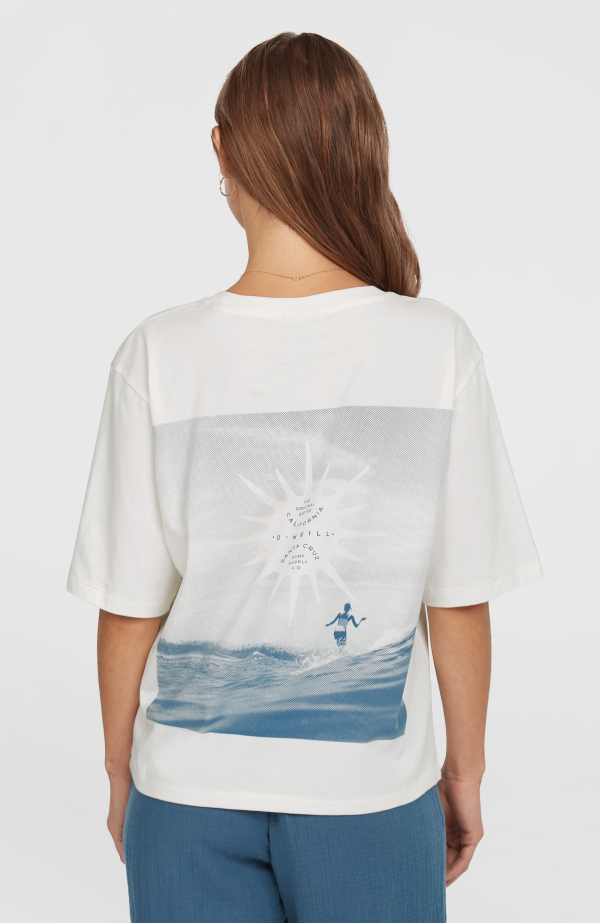 O'Neill Summer Musthaves Back Print T-shirt - Snow White