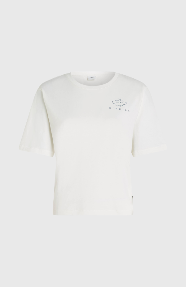 O'Neill Summer Musthaves Back Print T-shirt - Snow White