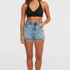 ad4d0be6-9666-426f-8afc-3c609cdbe120 O'Neill Tasia Denim Shorts - Denim Blue