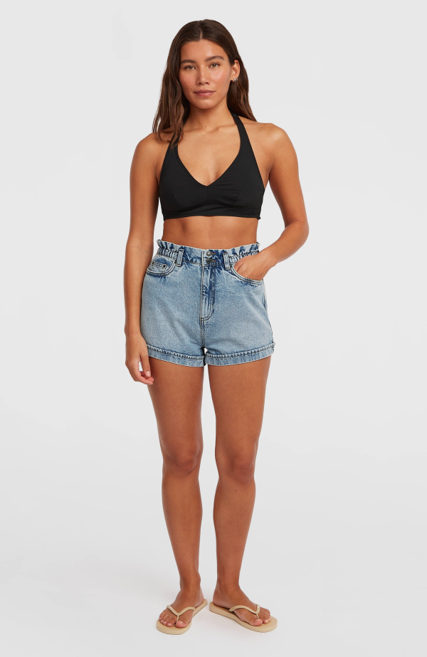 ad4d0be6-9666-426f-8afc-3c609cdbe120 O'Neill Tasia Denim Shorts - Denim Blue
