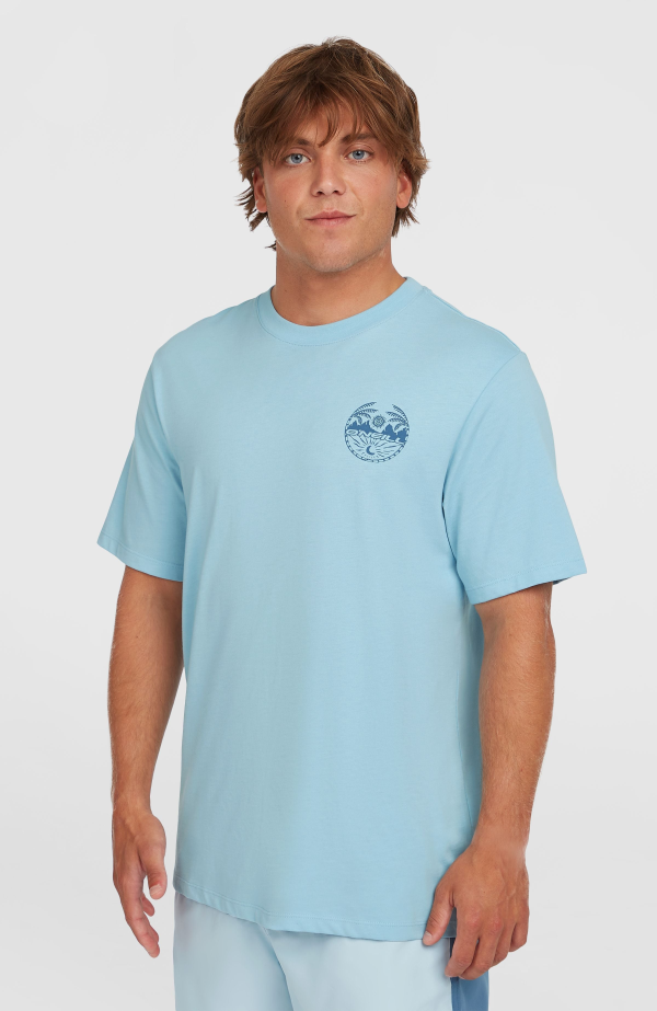 O'Neill Back Print T-shirt - Morning Glory Melange