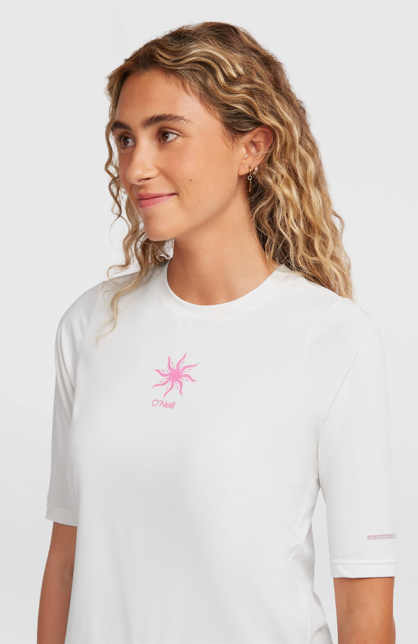 O'Neill Hybrid Upf Polygiene T-shirt - Snow White