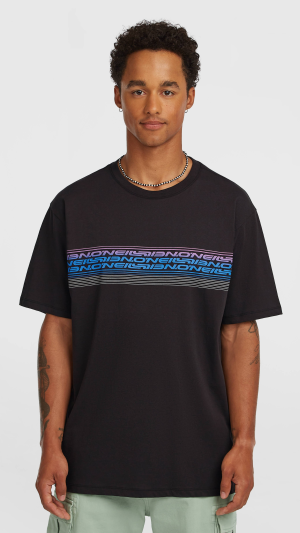 O'Neill Stripe T-shirt - Black Out