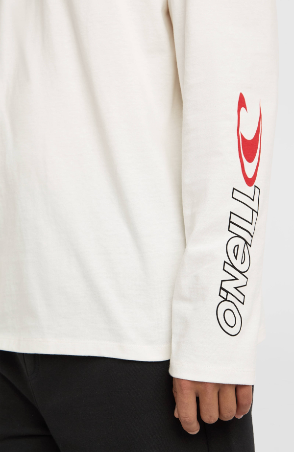 O'Neill Essentials 90s Logo Long-sleeve T-shirt - Snow White