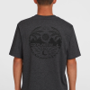 c12df628-6770-4940-80e8-b2c9492e2618 O'Neill Back Print T-shirt - Black Out Melange