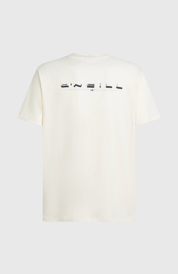 c35bf66a-72cc-4d07-b9b9-f686d04dd5b7 O'Neill Retro Back Print T-shirt - Snow White