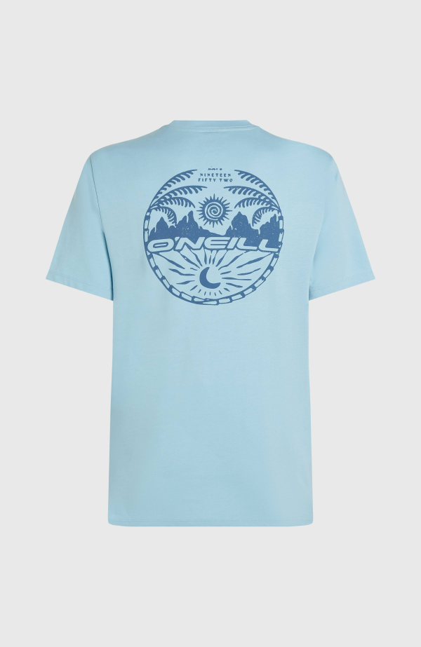 O'Neill Back Print T-shirt - Morning Glory Melange