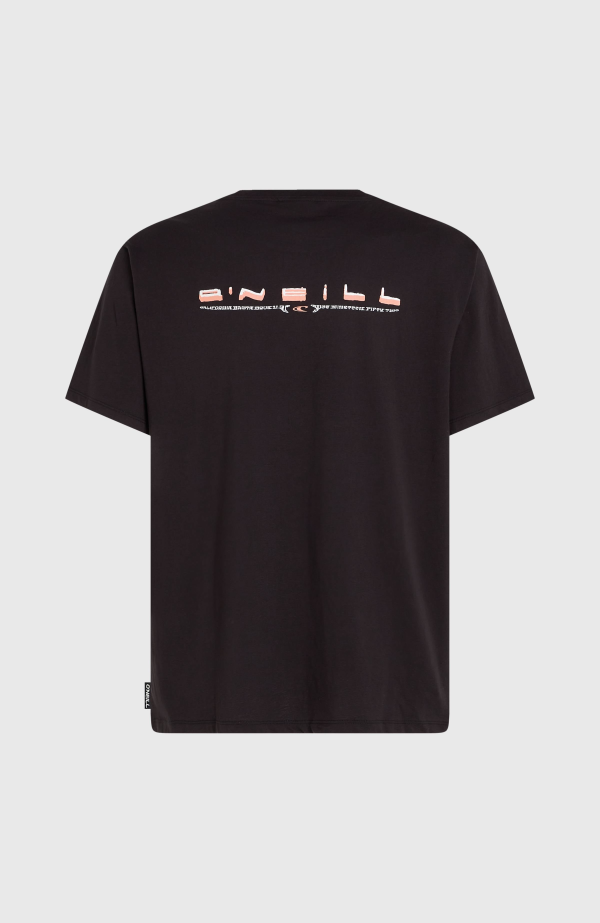 O'Neill Retro Back Print T-shirt - Black Out