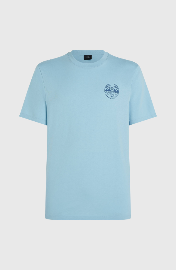 O'Neill Back Print T-shirt - Morning Glory Melange