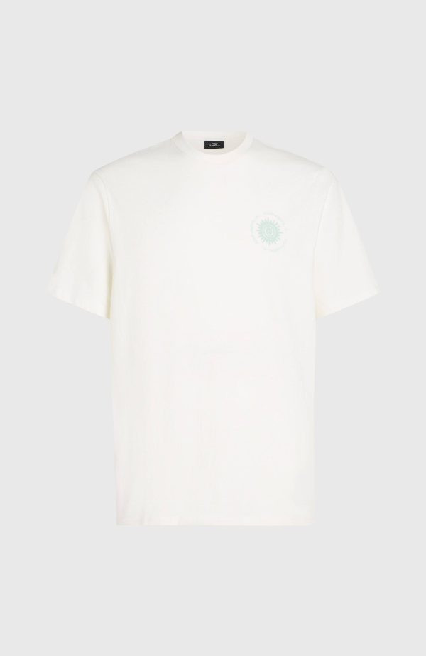 O'Neill Chest Print T-shirt - Snow White
