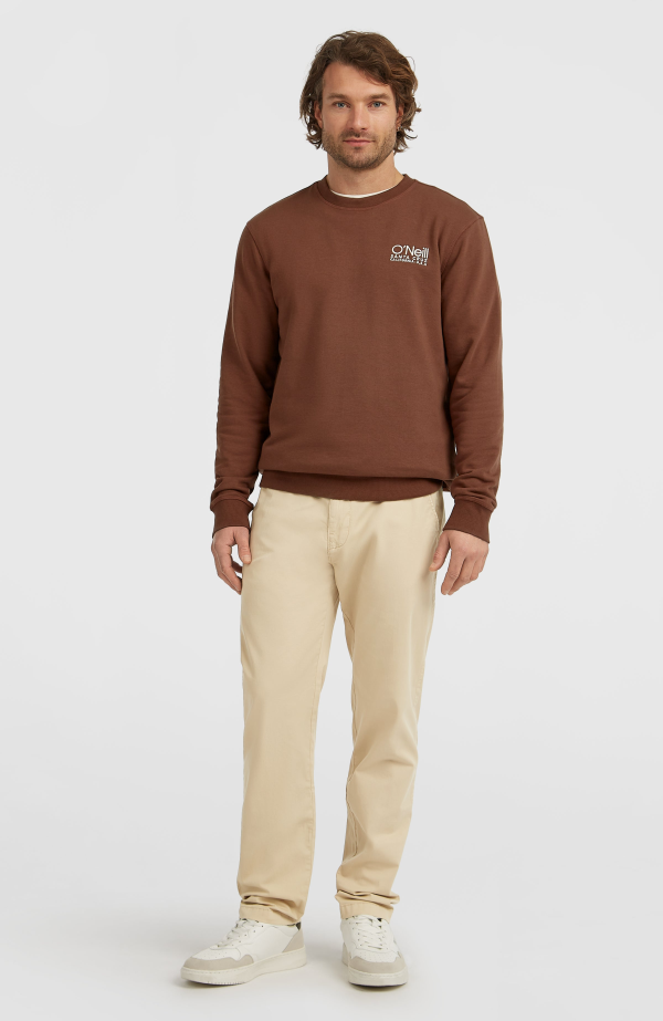 d686ee79-e96b-4615-b4f7-944c7dd71169 O'Neill Original Cali Logo Crew Sweatshirt - Hazel Spice - Xs