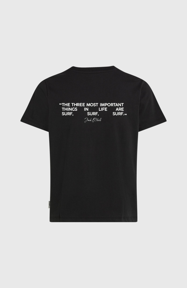 O'Neill Polygiene Cotton Graphic T-shirt - Black Out
