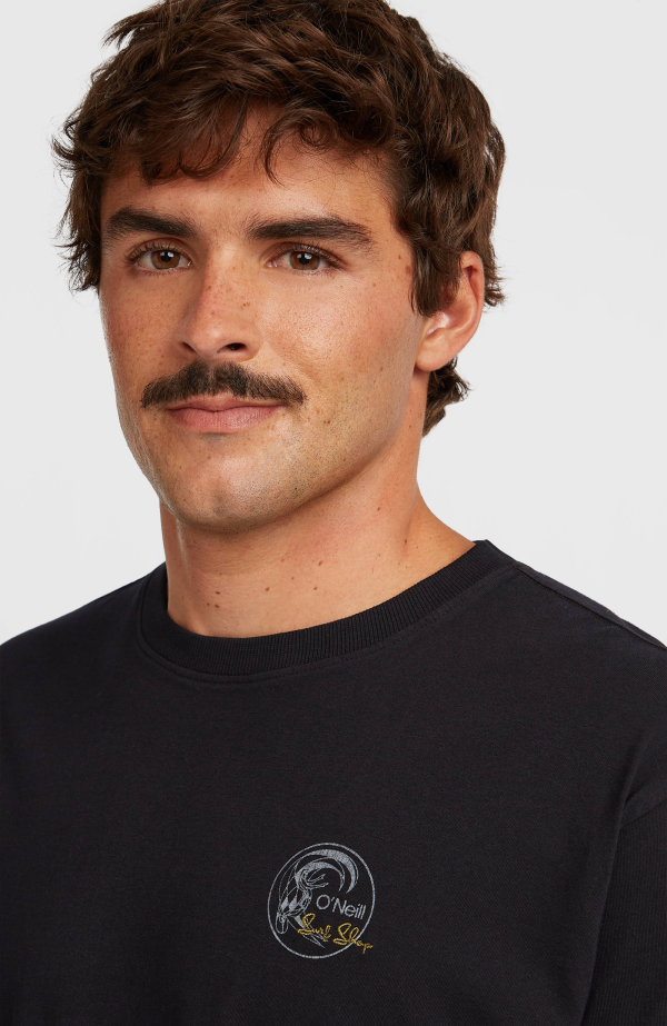 e792eb03-cb6a-481b-a9ea-7070751515be O'Neill O'riginals 70's Graphic T-shirt - Black Out