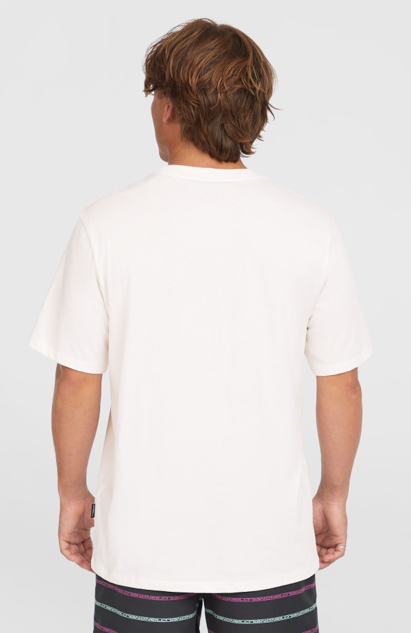 O'Neill Chest Print T-shirt - Snow White