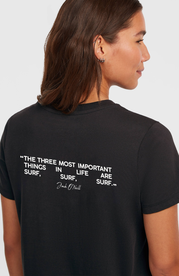 O'Neill Polygiene Cotton Graphic T-shirt - Black Out