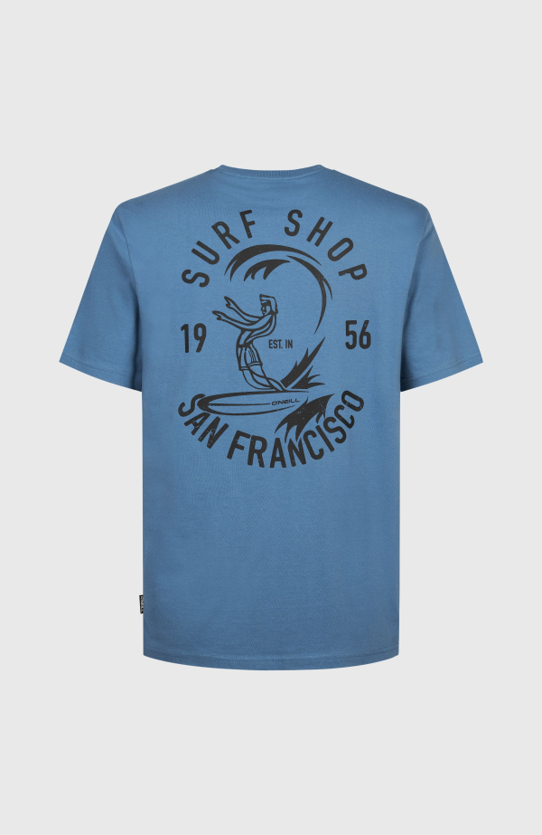 O'Neill O'riginals Surf Shop T-shirt - Copen Blue